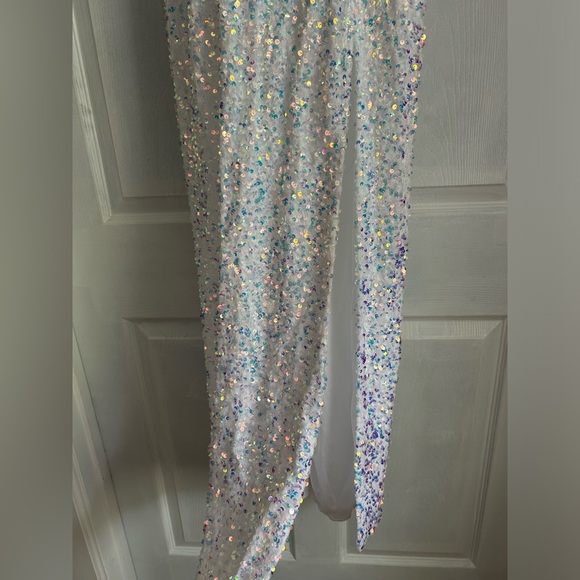 White iridescent dress - Picture 3 of 5